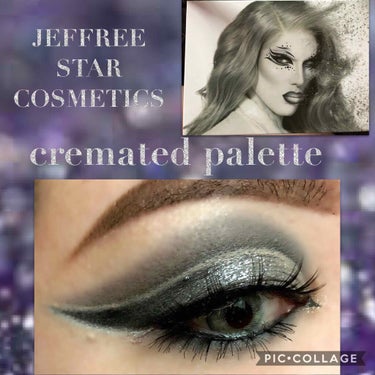 Cremated Eyeshadow Palette/Jeffree Star Cosmetics/パウダーアイシャドウを使ったクチコミ（1枚目）