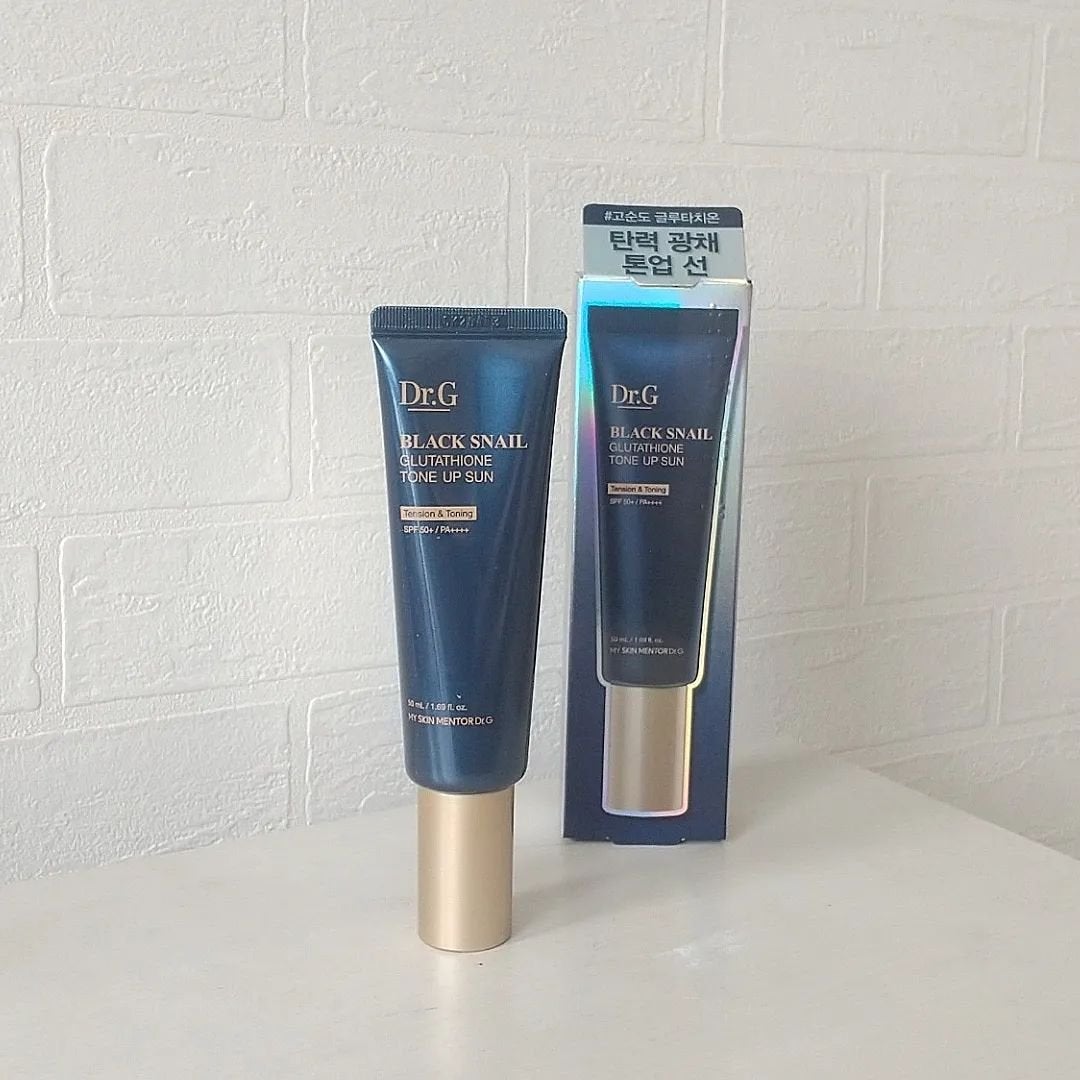 ブラックスネイルグルタチオントーンアップサン/Dr.G/日焼け止めクリームを使ったクチコミ(1枚目)
