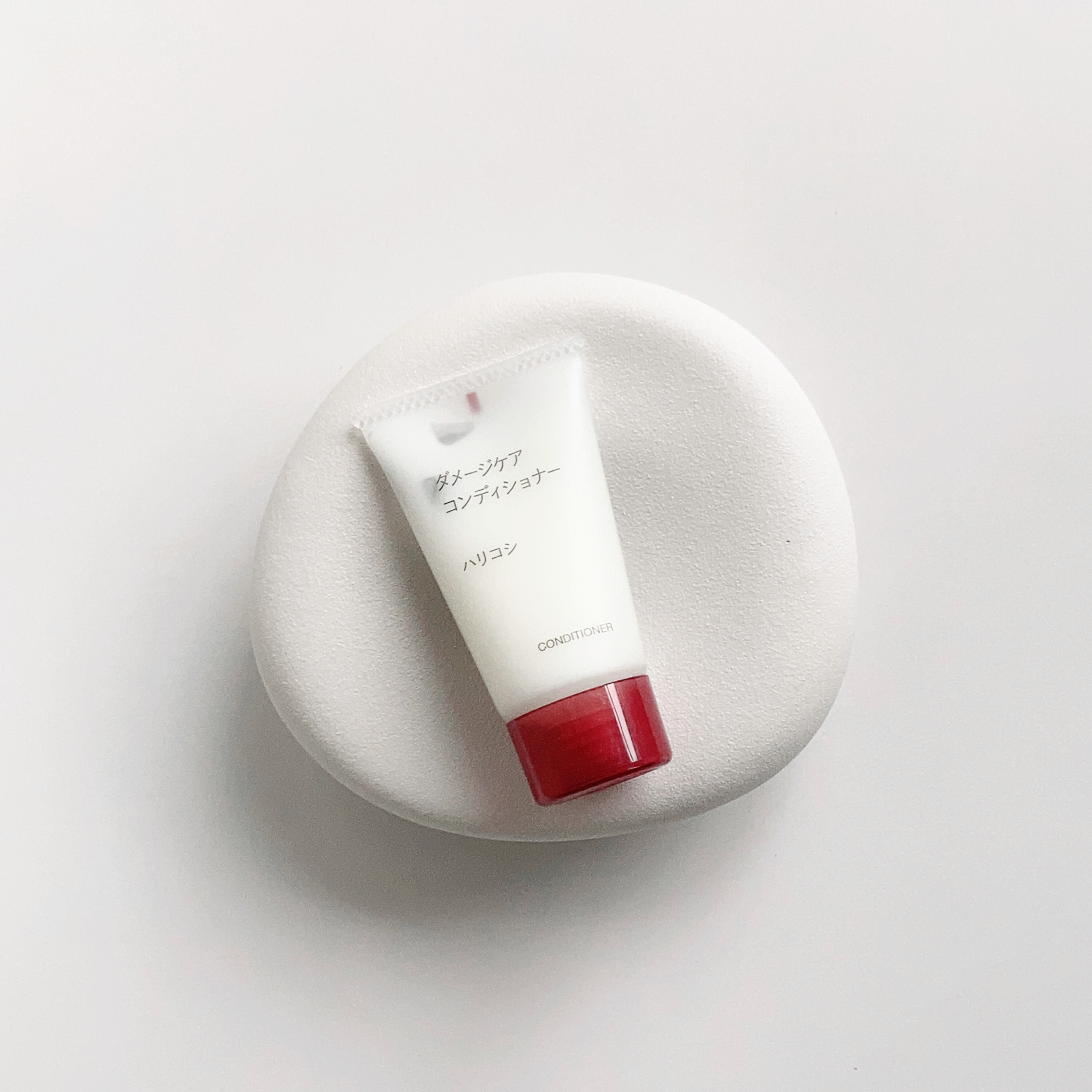 無印良品 ダメージケアコンディショナー（携帯用）のクチコミ「🏷｜無印良品
ダメージケアコンディショナー / ハリコシ
内容量：30g


【 商品説明 】.....」（2枚目）