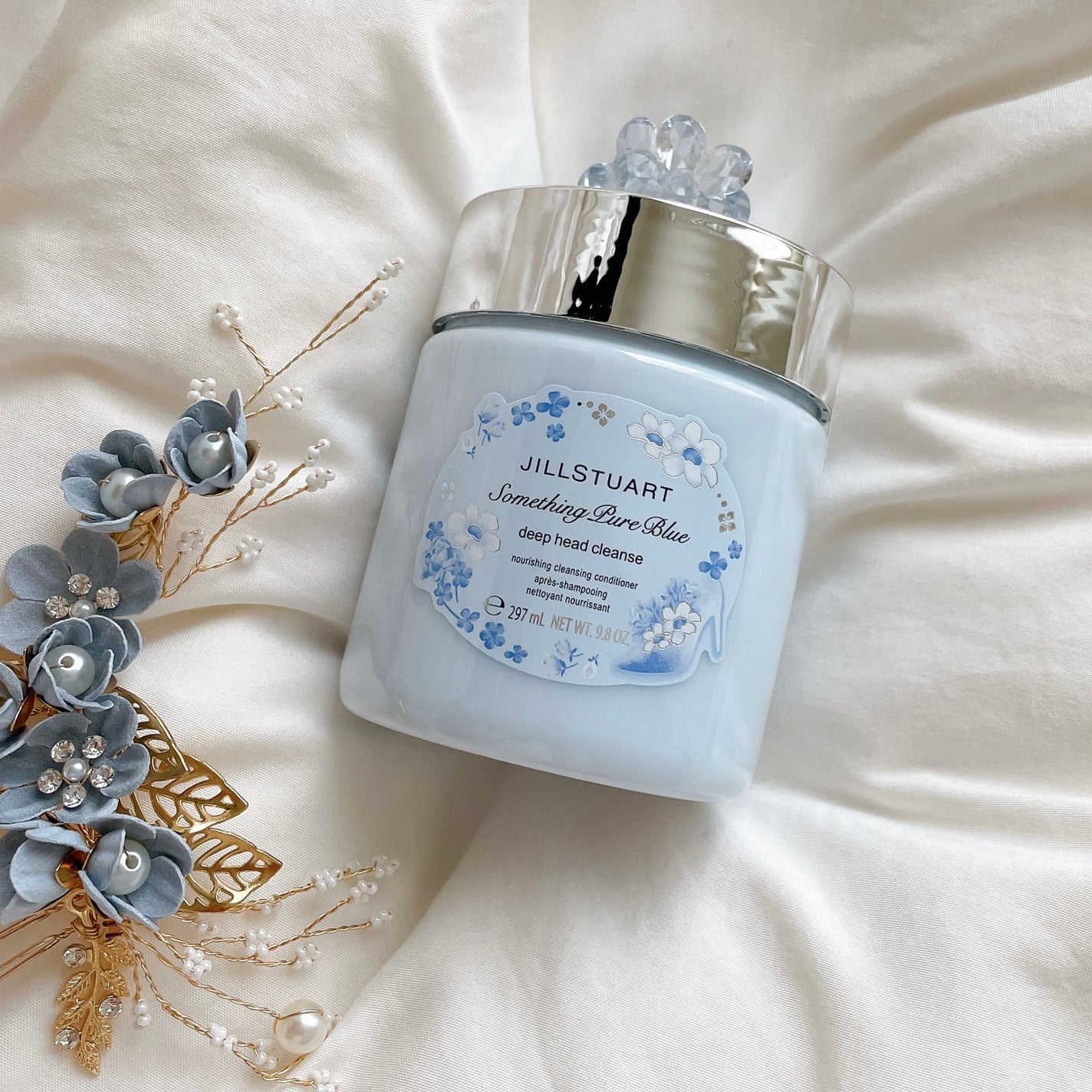 ジルスチュアート サムシングピュアブルー ディープヘッドクレンズ/JILL STUART/市販シャンプーを使ったクチコミ(1枚目)