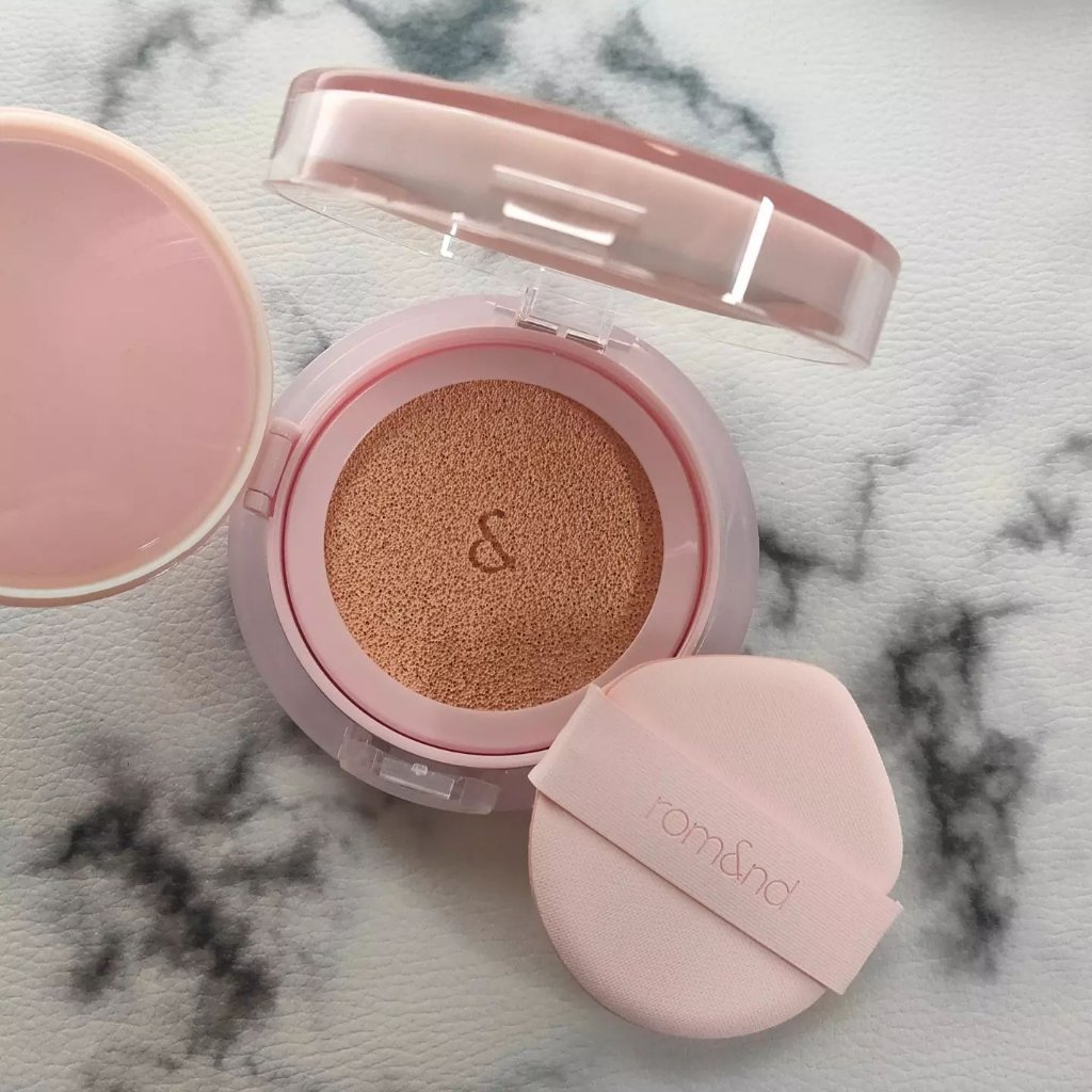 ブルームインカバーフィットクッション/rom&nd/クッションファンデーションを使ったクチコミ（2枚目）