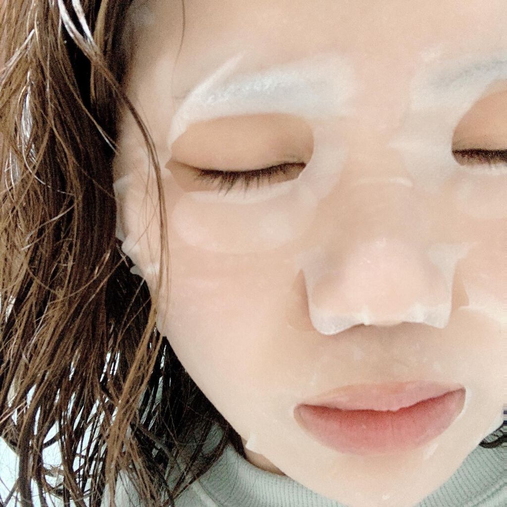 ホワイト マスク(プラセンタ)/クリアターン/シートマスク・パックを使ったクチコミ(5枚目)