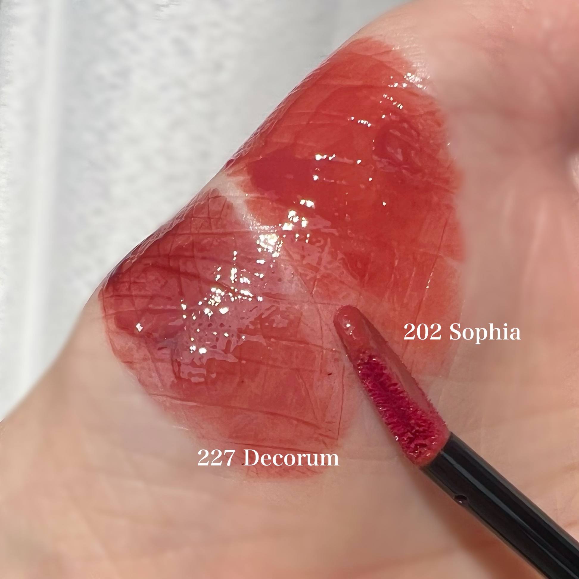 ブラーグロイリップティント/Dinto/リップティントを使ったクチコミ（2枚目）