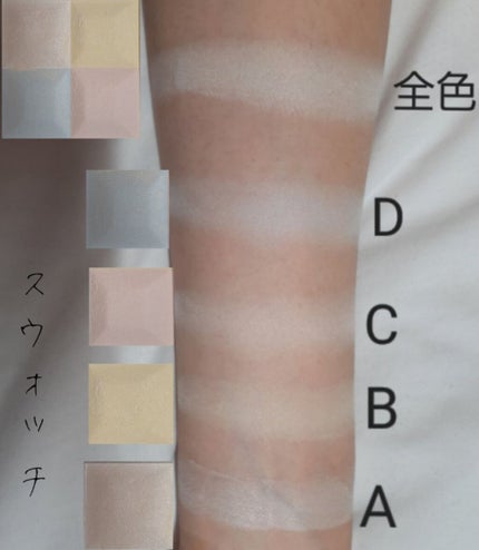 AC ミックス フェイスカラー ハイライター/セリア/パウダーハイライトを使ったクチコミ(6枚目)