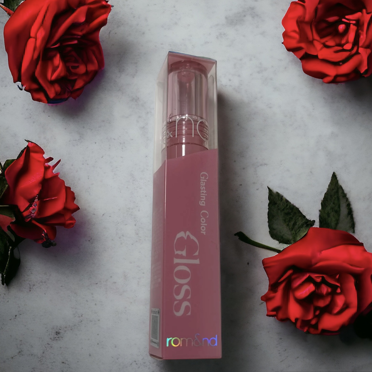 グラスティングカラーグロス/rom&nd/リップグロスを使ったクチコミ（2枚目）