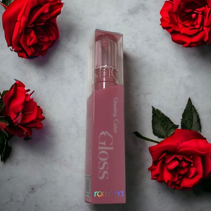 グラスティングカラーグロス/rom&nd/リップグロスを使ったクチコミ(2枚目)