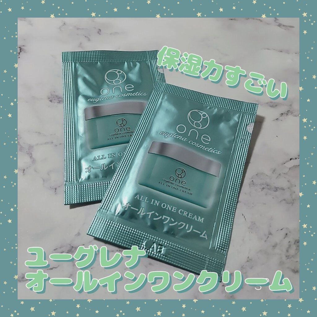 one オールインワンクリーム ST/ユーグレナ/オールインワン化粧品を使ったクチコミ(1枚目)