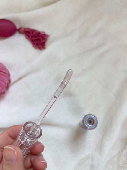 グラスティングウォーターグロス/rom&nd/リップグロスを使ったクチコミ(3枚目)