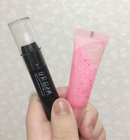 UR GLAM LIP SCRUB/U R GLAM/リップスクラブを使ったクチコミ(2枚目)