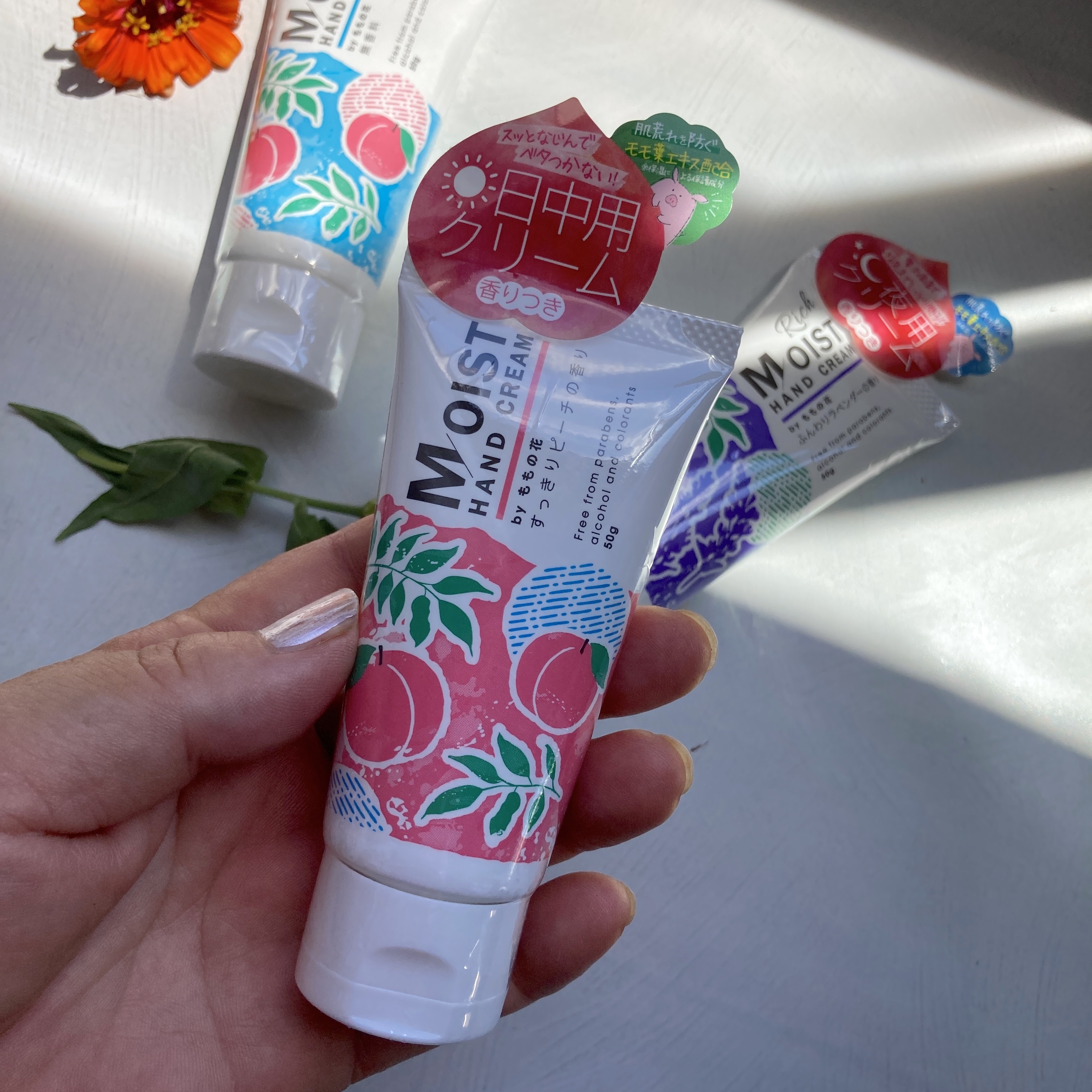 ももの花 ハンドクリーム/オリヂナル/ハンドクリームを使ったクチコミ（2枚目）