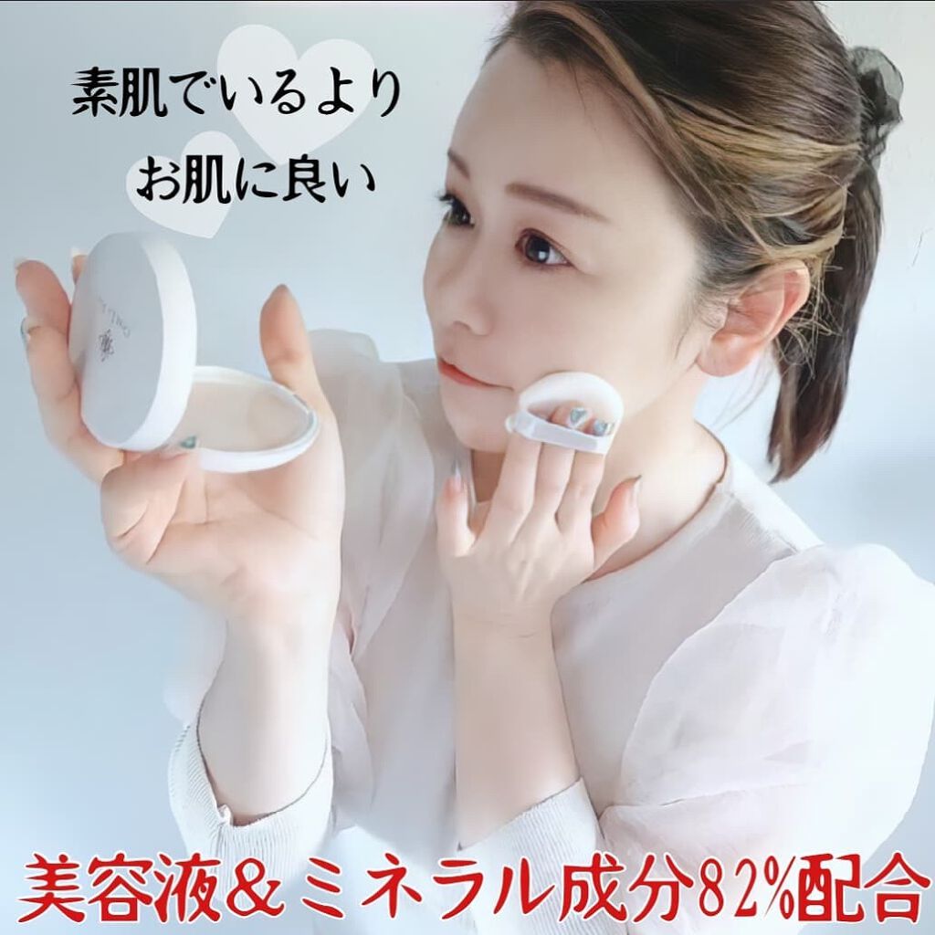 エッセンスパウダー		 ライトベージュ/セラフォア/プレストパウダーを使ったクチコミ（1枚目）