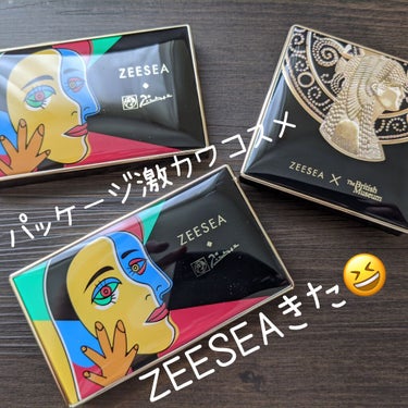 ZEESEA ×PICASSO COLOREYESHADOW/ZEESEA/パウダーアイシャドウを使ったクチコミ（1枚目）