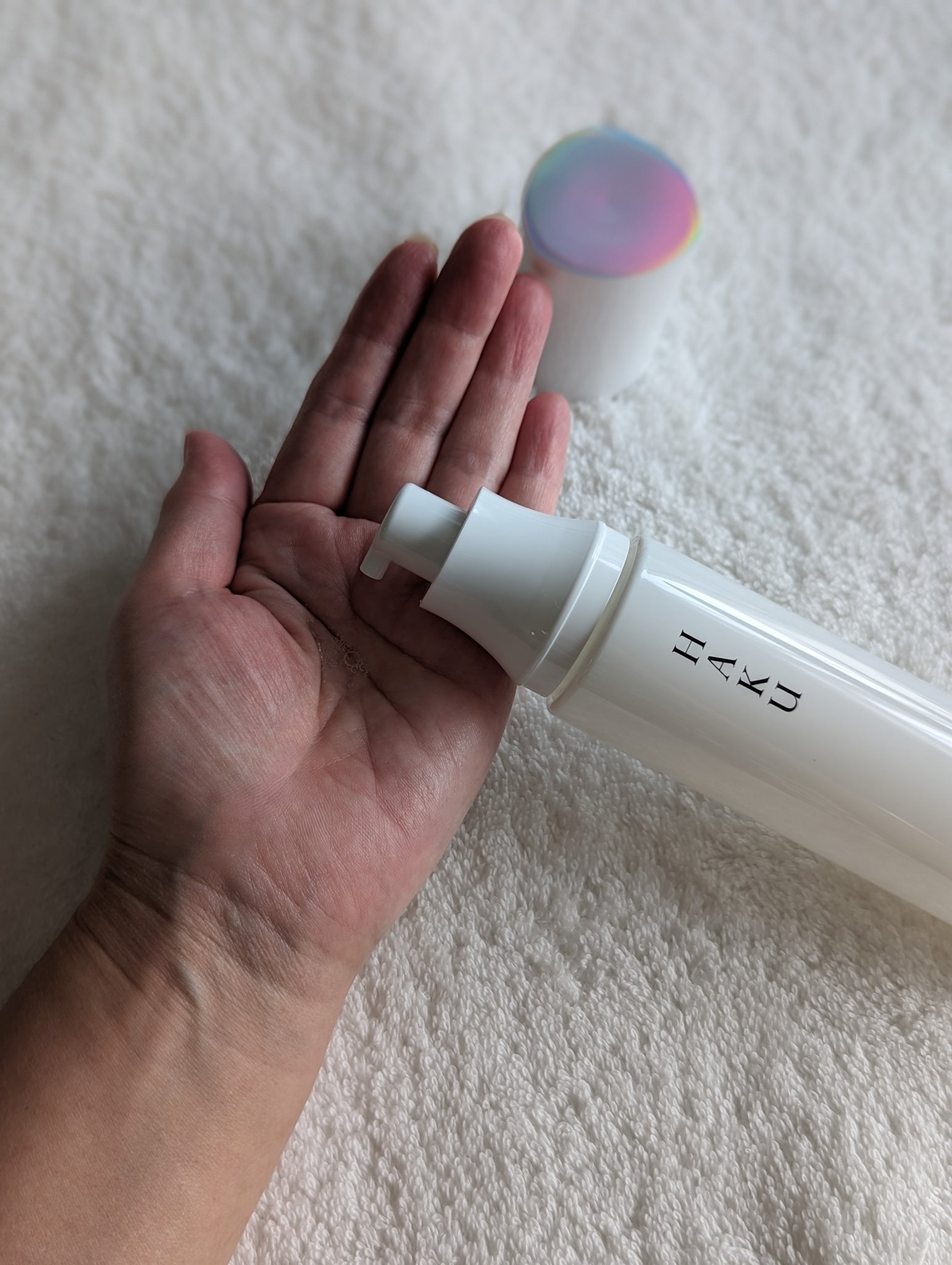 角層ケア美容液/HAKU/美容液を使ったクチコミ（2枚目）