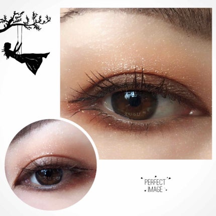 THE アイパレR/b idol/アイシャドウパレットを使ったクチコミ(4枚目)