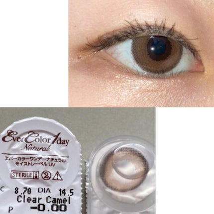 エバーカラーワンデー ナチュラル/エバーカラー/ワンデー(1DAY)カラコンを使ったクチコミ(1枚目)