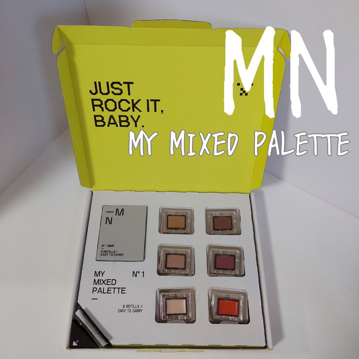 MY MIXED PALETTE 6色カスタムパレット/MN/マルチパレットを使ったクチコミ（1枚目）
