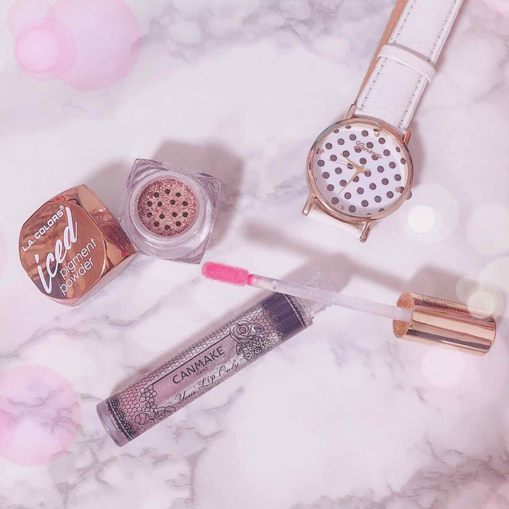 ICED PIGMENT POWDER/L.A.COLORS/アイシャドウパレットを使ったクチコミ(1枚目)