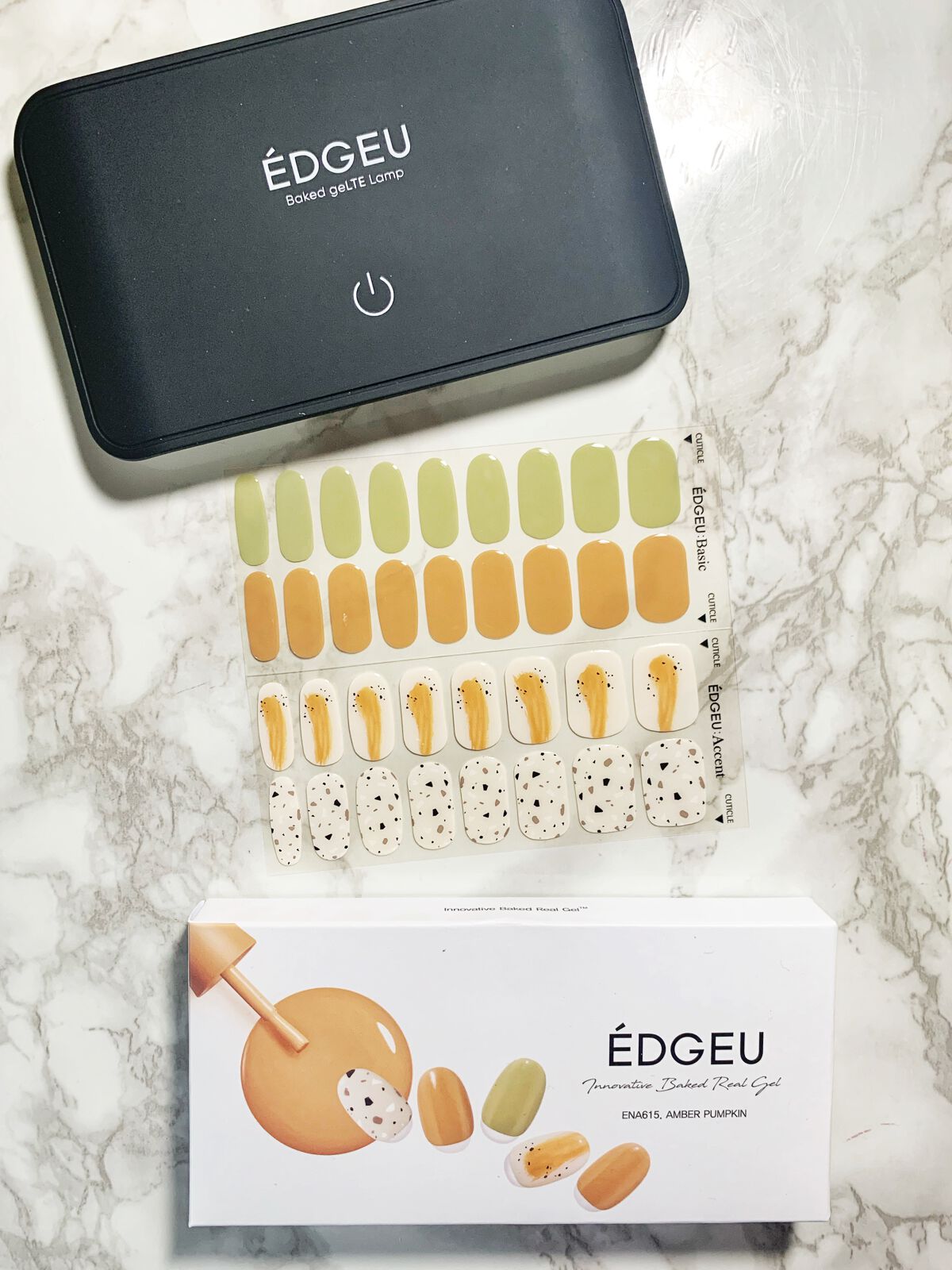 EDGEU ジェルネイルシール/EDGEU/ネイルシールを使ったクチコミ(5枚目)