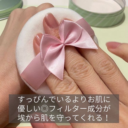 すっぴんパウダー  パステルローズの香り/クラブ/プレストパウダーを使ったクチコミ(3枚目)