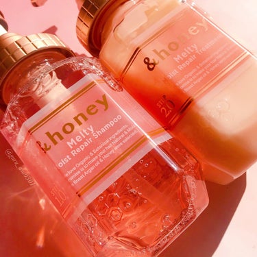 &honey Melty モイストリペア シャンプー1.0／モイストリペア ヘアトリートメント2.0/&honey/シャンプー・コンディショナーを使ったクチコミ（2枚目）