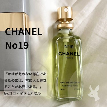 シャネル N°19 パルファム/CHANEL/香水(レディース)を使ったクチコミ（1枚目）