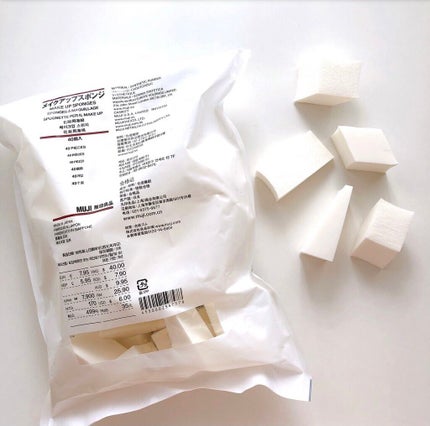 メイクアップスポンジ/無印良品/パフ・スポンジを使ったクチコミ(1枚目)