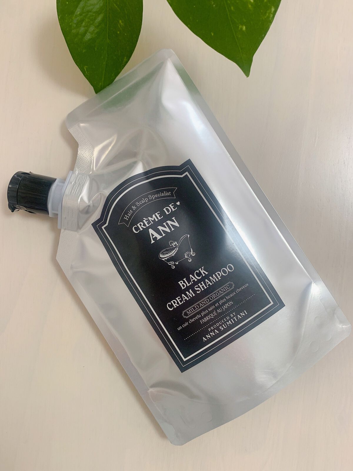 ブラッククリームシャンプー/creme de Ann/市販シャンプーを使ったクチコミ(1枚目)