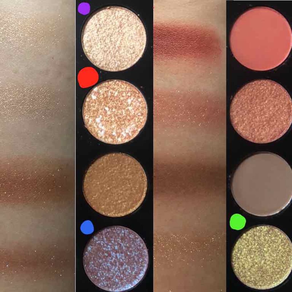 大英博物館 エジプトシリーズ アイシャドウパレット/ZEESEA/アイシャドウパレットを使ったクチコミ(4枚目)