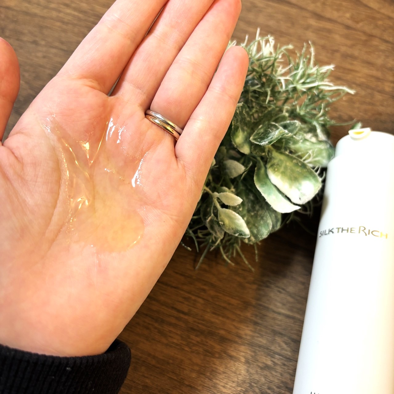 ザ・リッチ ヘアオイルGPF/SILK THE RICH/ヘアオイルを使ったクチコミ（2枚目）