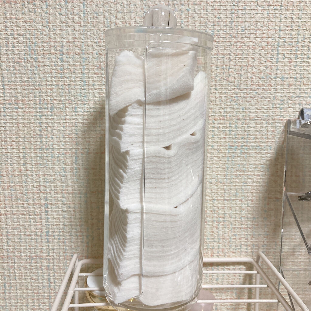 コットン収納ケース/DAISO/その他スキンケアグッズを使ったクチコミ（3枚目）