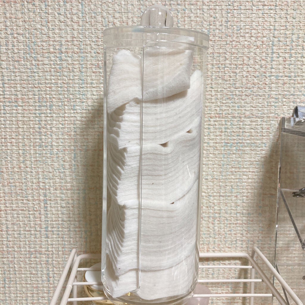 コットン収納ケース/DAISO/その他スキンケアグッズを使ったクチコミ(3枚目)