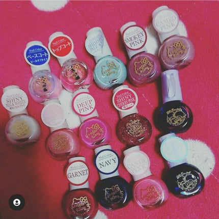 サンリオネイル/DAISO/マニキュアを使ったクチコミ(1枚目)