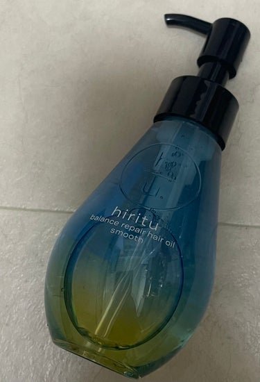 バランスリペアヘアオイル　スムース/hiritu/ヘアオイルを使ったクチコミ（1枚目）