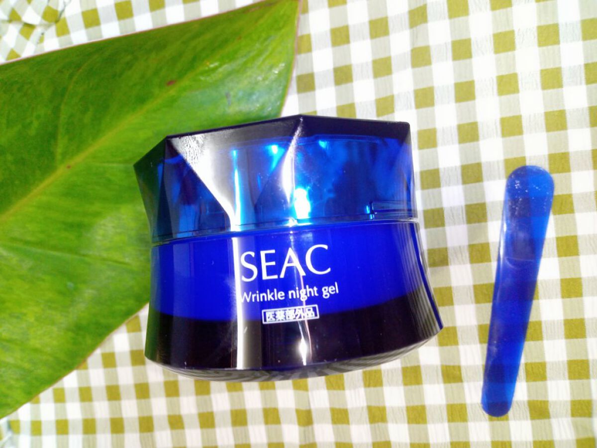 SEAC 夜用オールインワンゲルのクチコミ「  #ウルツヤ肌の基本
SEAC　夜用オールインワンゲル

✼••┈┈••✼••┈┈••✼••.....」（1枚目）