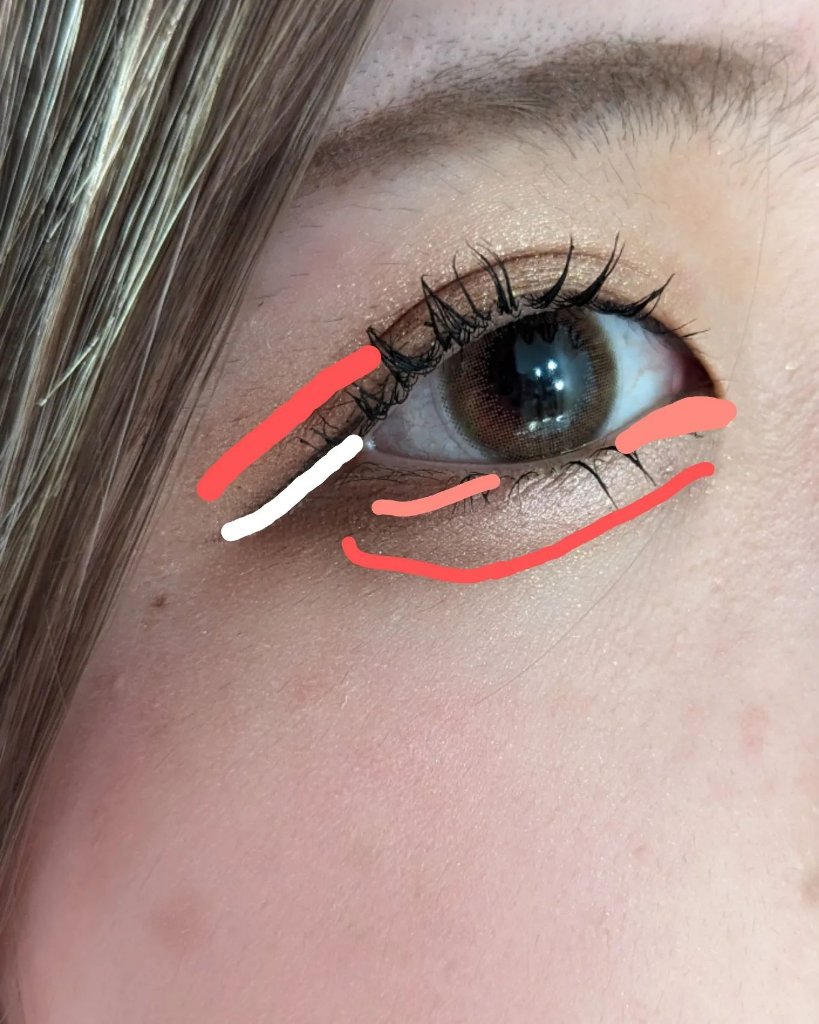 クリーミータッチライナー/キャンメイク/ジェルアイライナーを使ったクチコミ（3枚目）