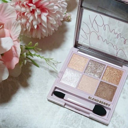 オーラクリエイション/BLEND BERRY/アイシャドウパレットを使ったクチコミ(4枚目)