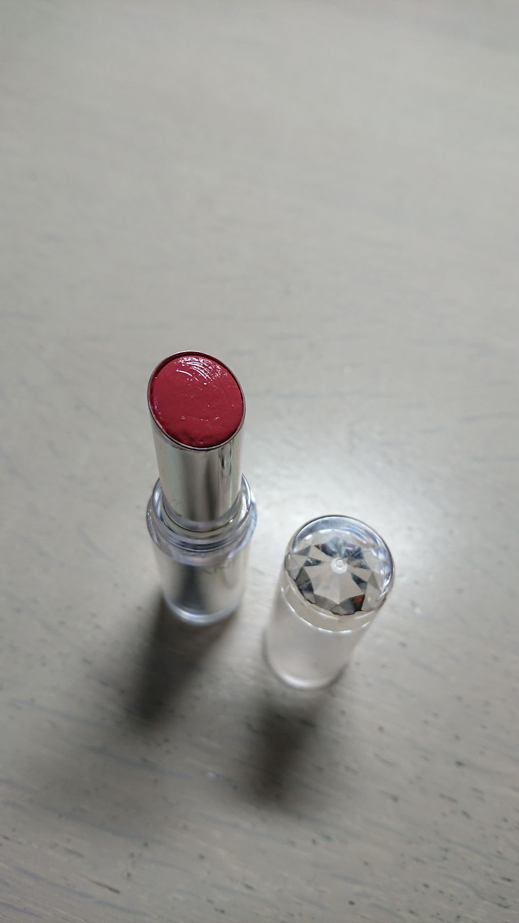 ラスティンググロスリップ/CEZANNE/口紅を使ったクチコミ(2枚目)