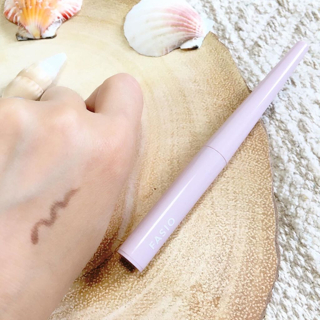 パウダリーティント アイブロウ/FASIO/眉ティントを使ったクチコミ（3枚目）