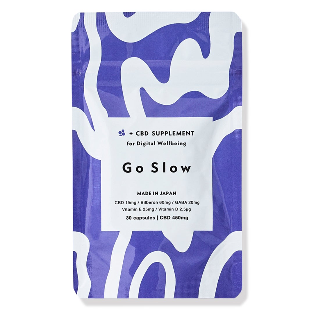 CBDサプリメント for デジタルウェルビーイング Go Slow