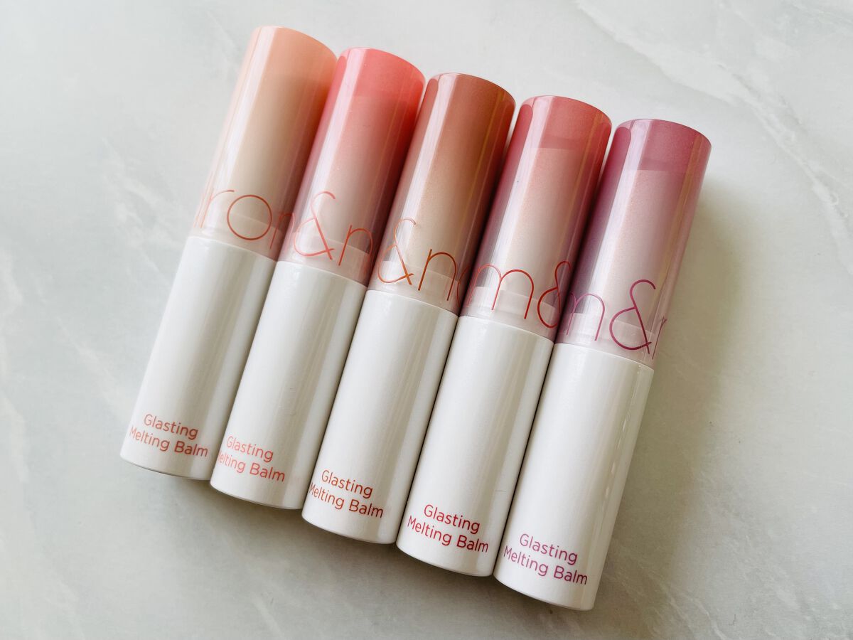 グラスティングメルティングバーム/rom&nd/リップバームを使ったクチコミ（1枚目）