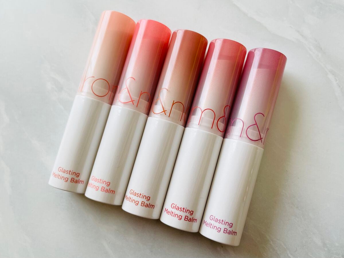 グラスティングメルティングバーム/rom&nd/リップバームを使ったクチコミ(1枚目)