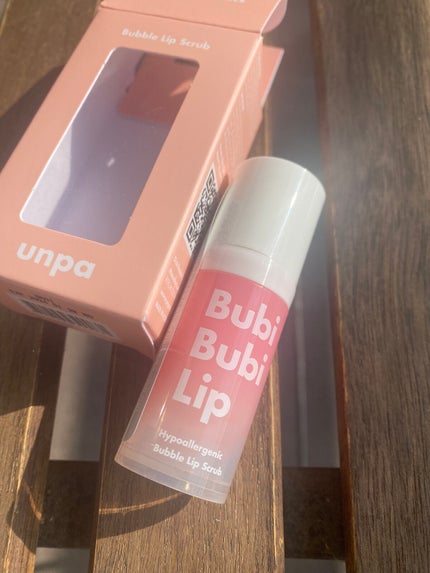 ブビブビ バブルリップスクラブ/unpa/リップスクラブを使ったクチコミ(1枚目)