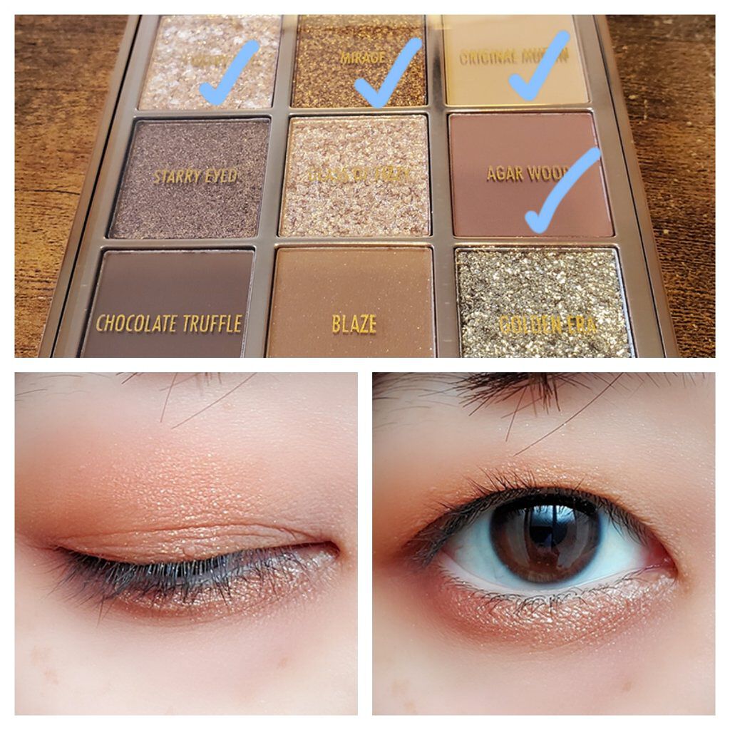 VenusMarble 9色アイシャドウパレット/Venus Marble/アイシャドウパレットを使ったクチコミ（3枚目）