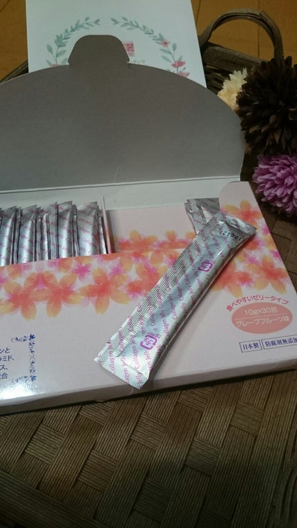 スリーステップコラーゲンゼリー/きめやか美研/美容サプリメントを使ったクチコミ(2枚目)