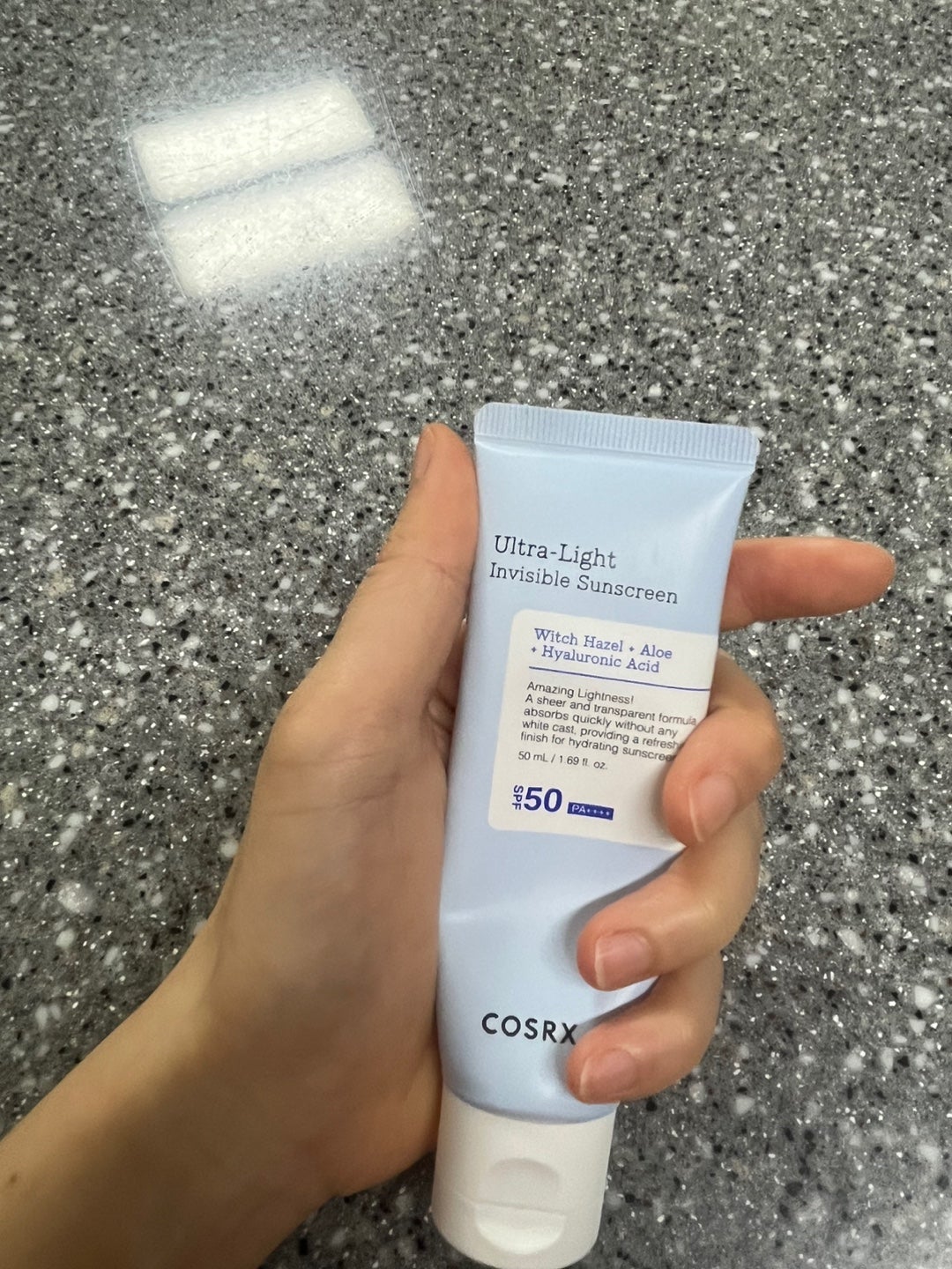 ウルトラライト透明UVクリーム/COSRX/日焼け止めクリームを使ったクチコミ(1枚目)