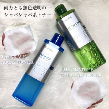 MEDIHEAL THE ティーツリー カーミング トナーのクチコミ「MEDIHEALの優しいスキンケア♡


｟　化粧水　｠
500㎖の大容量トナー

6つのフリ.....」（2枚目）