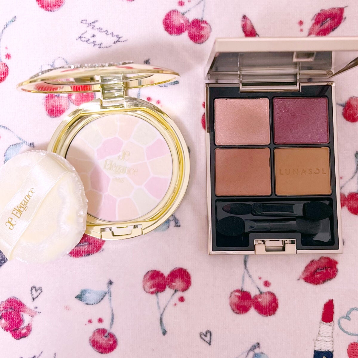 ラ プードル オートニュアンス/Elégance/プレストパウダーを使ったクチコミ(1枚目)