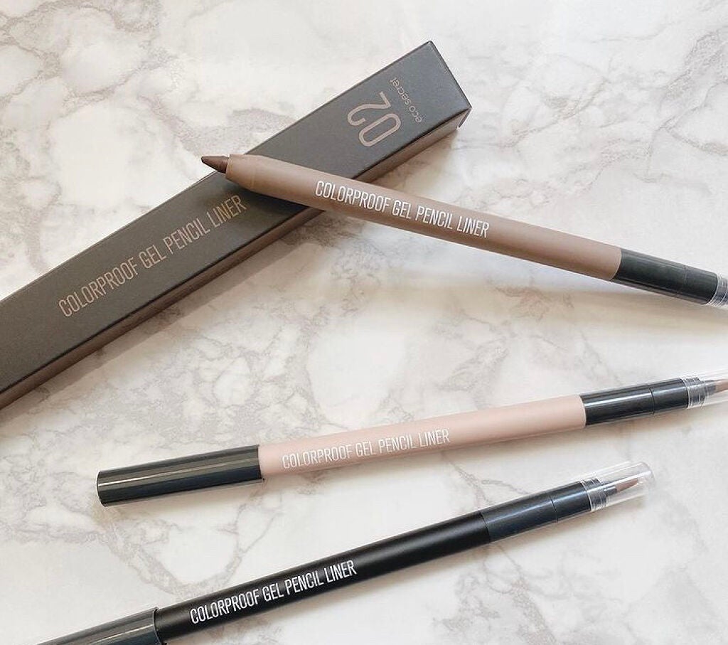 カラープルーフジェルペンシルライナー/eco secret/ペンシルアイライナーを使ったクチコミ(1枚目)