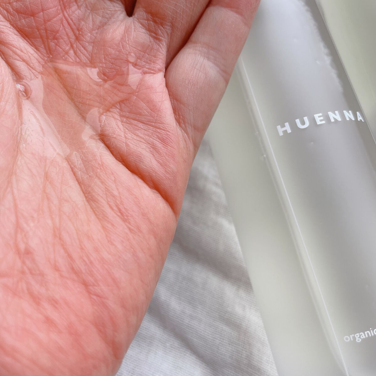 ORGANIC MOIST BARRIER LOTION /HUENNA/化粧水を使ったクチコミ（3枚目）