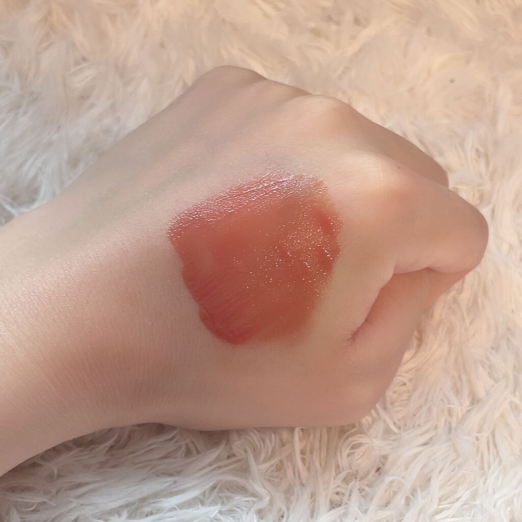 ウォーターリフレクティングリップティント/INTO U/リップティントを使ったクチコミ（2枚目）